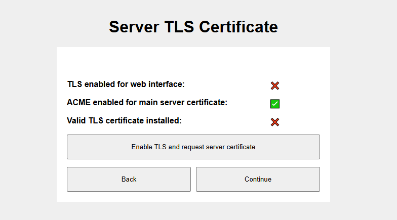 DirectAdmin TLS Certificate